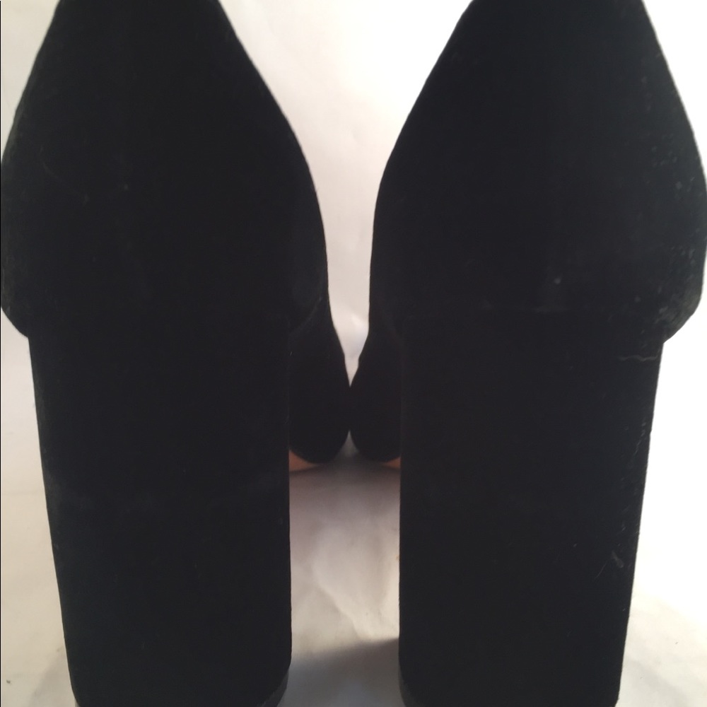 Cole Haan Air Morgan Black Velvet Pumps 10 B - Picture 4 of 8